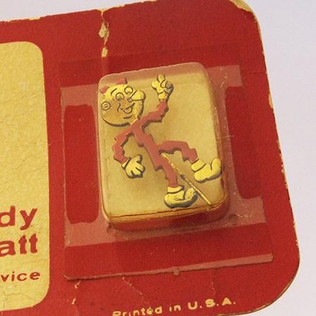 レディキロワット　ピンバッジ ☆'55 レディキロワット ピンズ - ファイヤーキング＆アメリカ雑貨専門