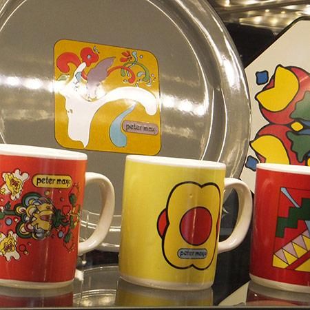 ピーター・マックス オリジナルマグカップです。