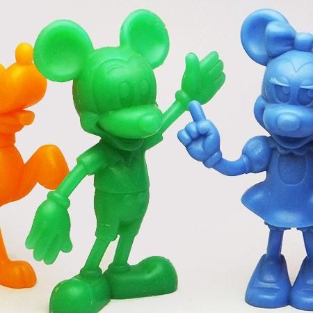 ☆70's MARX TOY社 ミッキーマウス プラスチックフィギュア ☆70's MARX TOY社 ミッキーマウス プラスチックフィギュア