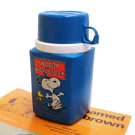 Thermos 70 S Peanuts 水筒 スヌーピー ウッドストック ファイヤーキング アメリカ雑貨専門店kino Shop