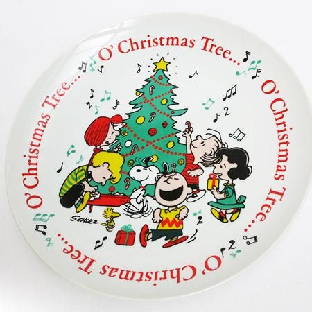 Peanuts ジョンソンブラザーズ クリスマスプレート ファイヤーキング アメリカ雑貨専門店kino Shop