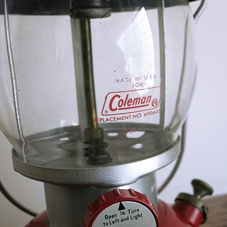 1977年5月製造 コールマン 200A ランタン (ブラックバルブ) s14 Coleman (コールマン) ガソリンランタン ホワイトボーダー