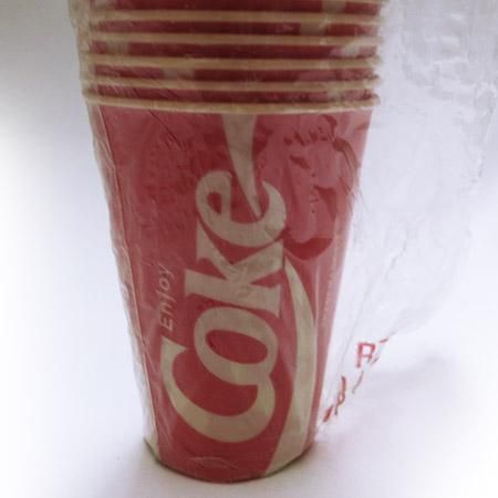 アメリカで買い付けました、ヴィンテージコカ・コーラのペーパー