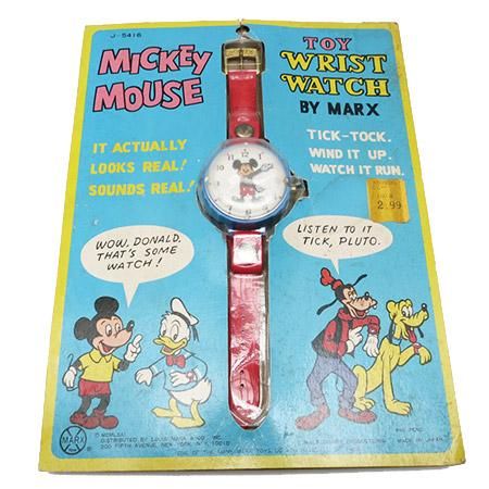 ヴィンテージミッキーマウス Toy Wrist Watchです ヴィンテージミッキーマウス Toy Wrist Watchです