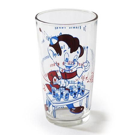 アメリカで買い付けました アメキャラヴィンテージグラスです