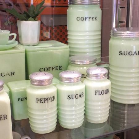 ファイヤーキング　ジャネット社 ライトジェード コーヒーキャニスター ジャネット社より、ライトジェード 40オンスラウンドコーヒー