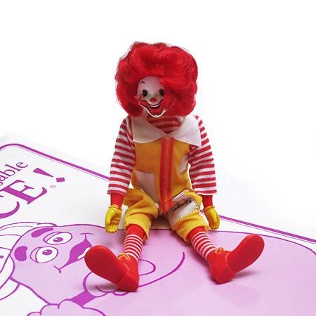 アメリカ・REMCO社のMcDonald'sのキャラクタードール 「Ronald