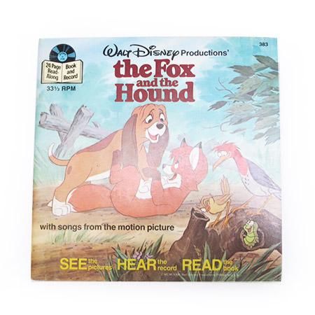 ウォルトディズニー ブック 絵本 レコード The Fox And The Hound きつねと猟犬 です ウォルトディズニー ブック 絵本 レコード The Fox And The Hound きつねと猟犬 です