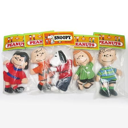 70's ヴィンテージ　ラグドール　スヌーピー　2セット LOVE SNOOPY 70´s ヴィンテージ ラグドール スヌーピー 2セット LOVE SNOOPY