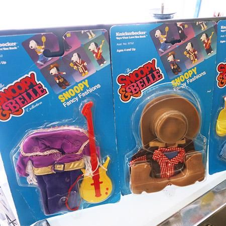 Knickerbocker社、スヌーピー ファンシーファッションシリーズ 着せ