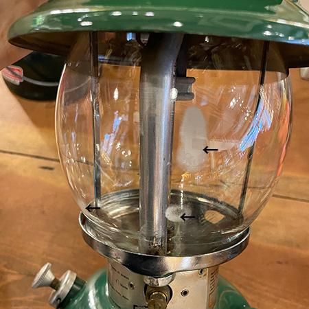 オールドコールマンランタン200A グリーン(1981年7月製造)です。 オールドコールマンランタン200A グリーン(1981年7月製造)です。