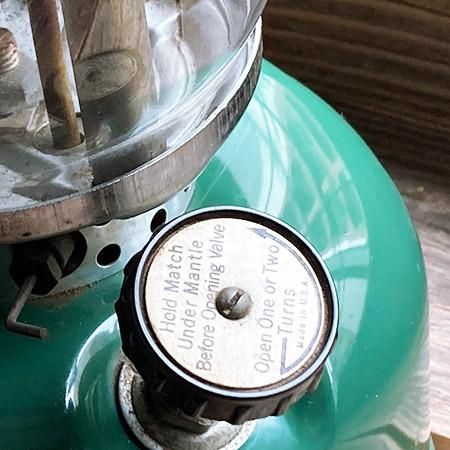 オールドコールマン 5120 LPガスランタン、1966年12月製造です。 オールドコールマン 5120 LPガスランタン、1966年12月製造です。