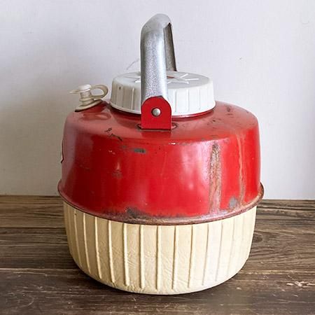 コールマン ウォータージャグ 1ガロン レッド ダイヤモンドロゴ 初期(1965年6月製造) コールマン ウォータージャグ 1ガロン レッド ダイヤモンドロゴ 初期(1965年6月製造)