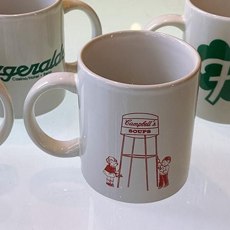 キャンベル 陶器製マグです。