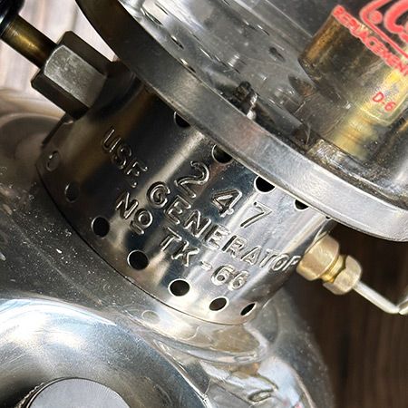 コールマン 247 CPR ランタン, NO TK-66（1963年9月製造）です。