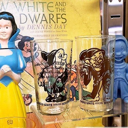 ディズニー アンティーク ヴィンテージ リトグラフ 白雪姫と7人の小人