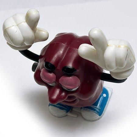 カルフォルニアレーズン　SUN-MAID レーズンキャラクター サンメイド社より、1986年に登場したカリフォルニアレーズンの