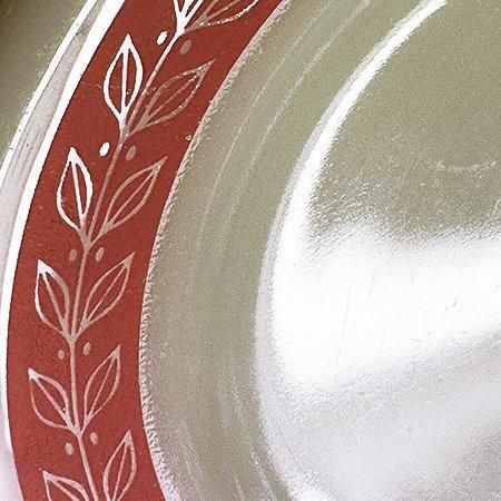 値下げ　レトロ　パイレックス　レッドローレル　ディナープレート 値下げ レトロ パイレックス レッドローレル ディナープレート