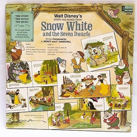 US盤米盤 SNOW WHITE AND THE SEVEN DWARFS 白雪姫と七人の小人 US盤米盤 SNOW WHITE AND THE SEVEN DWARFS 白雪姫と七人の小人