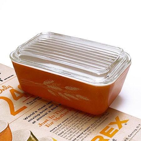 オールドパイレックス　レフレジレーター　プライマリー　セット　保存容器　レフ オールドパイレックス レフレジレーター S、M、L 4セット 黄色