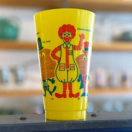 希少！ マクドナルド キャラクター コップ 1970s ビンテージ アメリカ 70s McDonald's ビッグマックポリス Big Mac マクドナルド