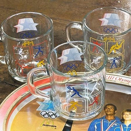 アンカーホッキング社 マクドナルド ロサンゼルスオリンピック グラス
