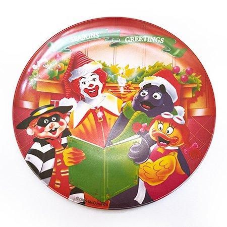 1995年製造、マクドナルド プラスチック製プレートです。