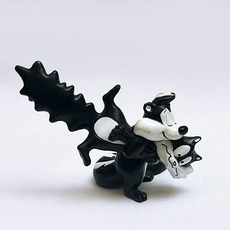 限定 貴重 ルーニーテューンズ ペペルピュー ペネロペ アニメーションフレーム ヴィンテージトイ・ワーナー・ルーニーテューンズ貯金箱スカンクと猫