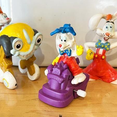バーガーキング ロジャー・ラビット ぜんまい ミールトイです。