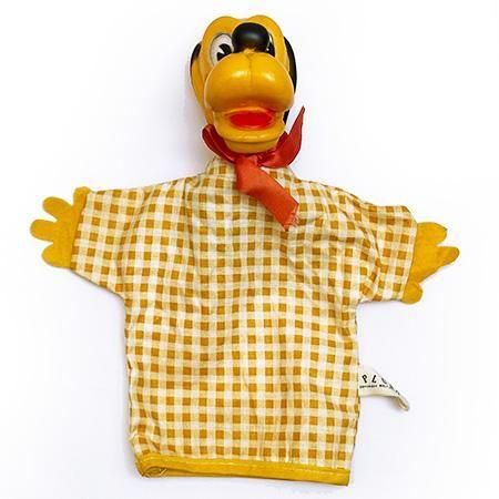 ヴィンテージ ディズニープルートのハンドパペットです。