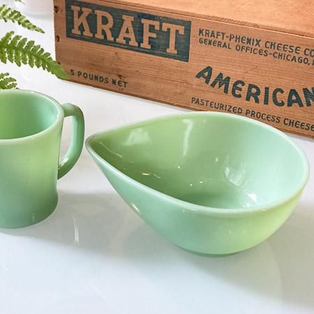 fireking ティアドロップスウェデッシュモダンボウル 刻印PAT PEND