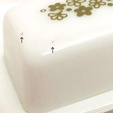 オールドパイレックス スプリングブロッサム バターディッシュ