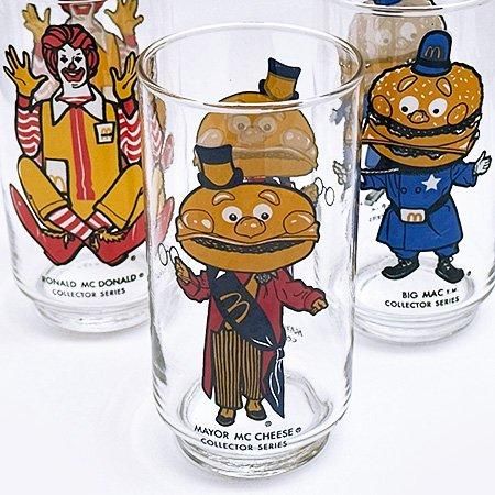70年代 マクドナルド メイヤーマックチーズ ロナルド ガラス