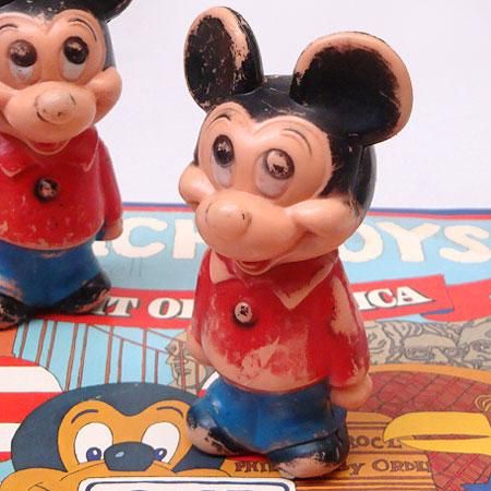 レトロ 70年代 70´s ビンテージ ミッキーマウス フィギュア