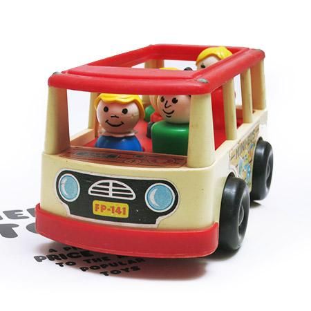 フィッシャープライス リトルピープル ミニバス フィッシャープライスより、プレイファミリー ミニバス＆リトル