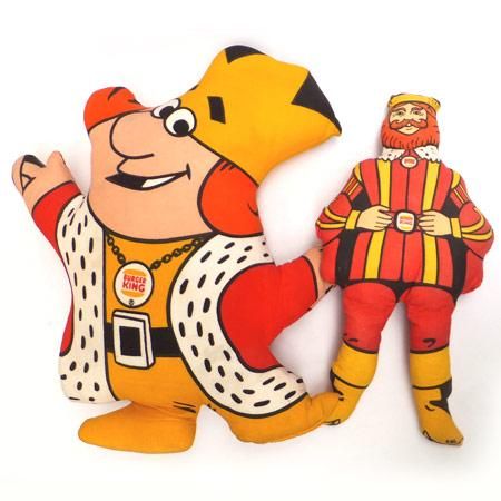バーガーキング ピロードール ヴィンテージ ぬいぐるみ USA ヴィンテージ バーガーキング ピロードール 70s ぬいぐるみ