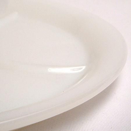もらって嬉しい出産祝い ☆ファイヤーキング 3コンパートメントプレート RW ホワイト 食器