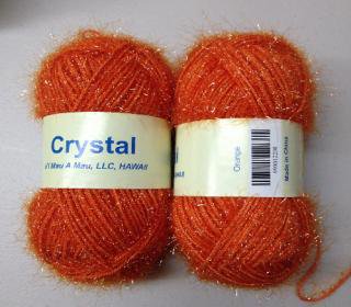 Crystal Yarn Orange  100m