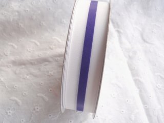 7/8  Weavon (Stripe)  #9 White/Purple    25yd