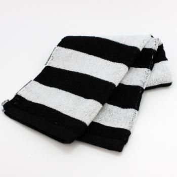 フェイスタオル】クロス柄 フェイスタオル - おしゃれなモノトーン