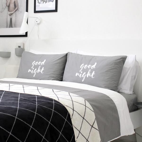 monotone モノトーン布団カバー ダブル&ピローカバー 2枚セット(黒白) 楽天市場】布団カバー 北欧 キング 【白黒】クロス 布団カバー