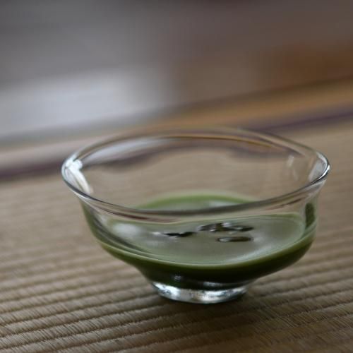 作家物手吹きガラス泡深鉢 作家物手吹きガラス泡深鉢 食器