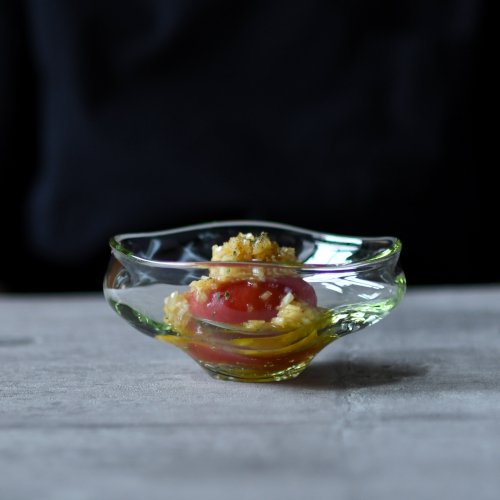 琵琶湖彩ガラス泡鉢