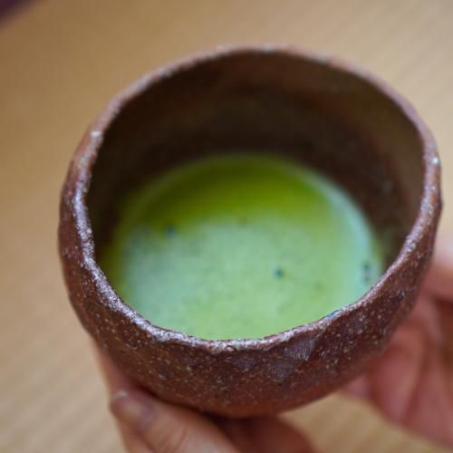 陶芸家　山本雅彦　茶碗　草木灰碗　現代作家　陶芸作家 焼締面体碗 陶芸家 山本雅彦【Galleryてとて】