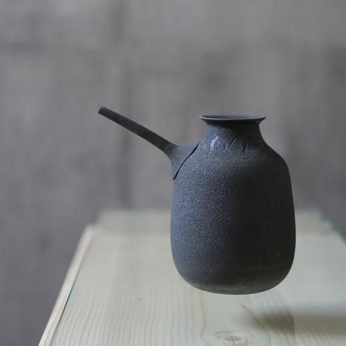 黒磁注器 陶芸家_松本治幸【Galleryてとて】