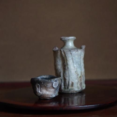 伊賀焼ぐい呑 新歓嗣【Galleryてとて】