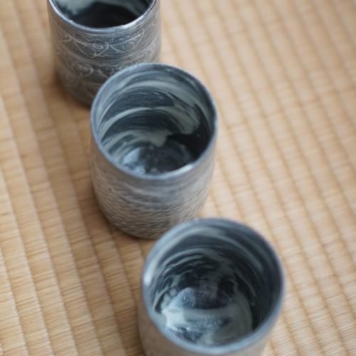 三島湯呑 陶芸家 鈴木大弓【Galleryてとて】