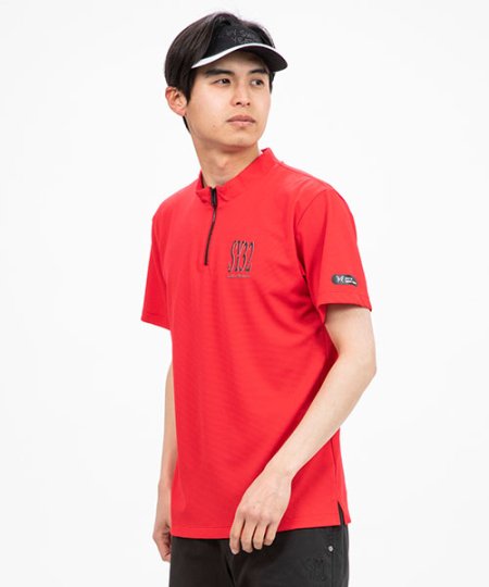 <img class='new_mark_img1' src='https://img.shop-pro.jp/img/new/icons1.gif' style='border:none;display:inline;margin:0px;padding:0px;width:auto;' />ZIP UP STRECH HALF SHIRTS