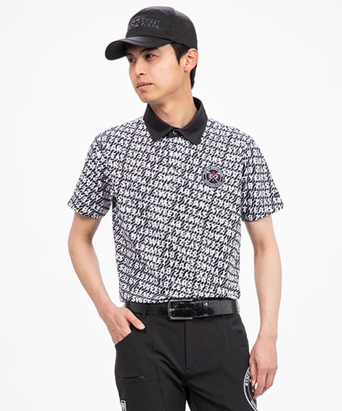 <img class='new_mark_img1' src='https://img.shop-pro.jp/img/new/icons1.gif' style='border:none;display:inline;margin:0px;padding:0px;width:auto;' />SYG LOGO PATTERN POLO