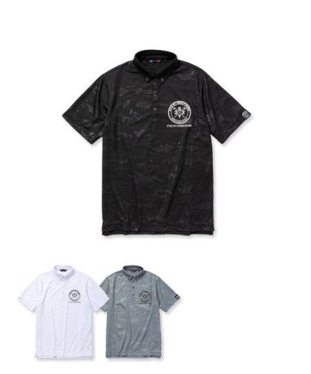 <img class='new_mark_img1' src='https://img.shop-pro.jp/img/new/icons20.gif' style='border:none;display:inline;margin:0px;padding:0px;width:auto;' />【30%OFF】EMBOSS CAMO POLO